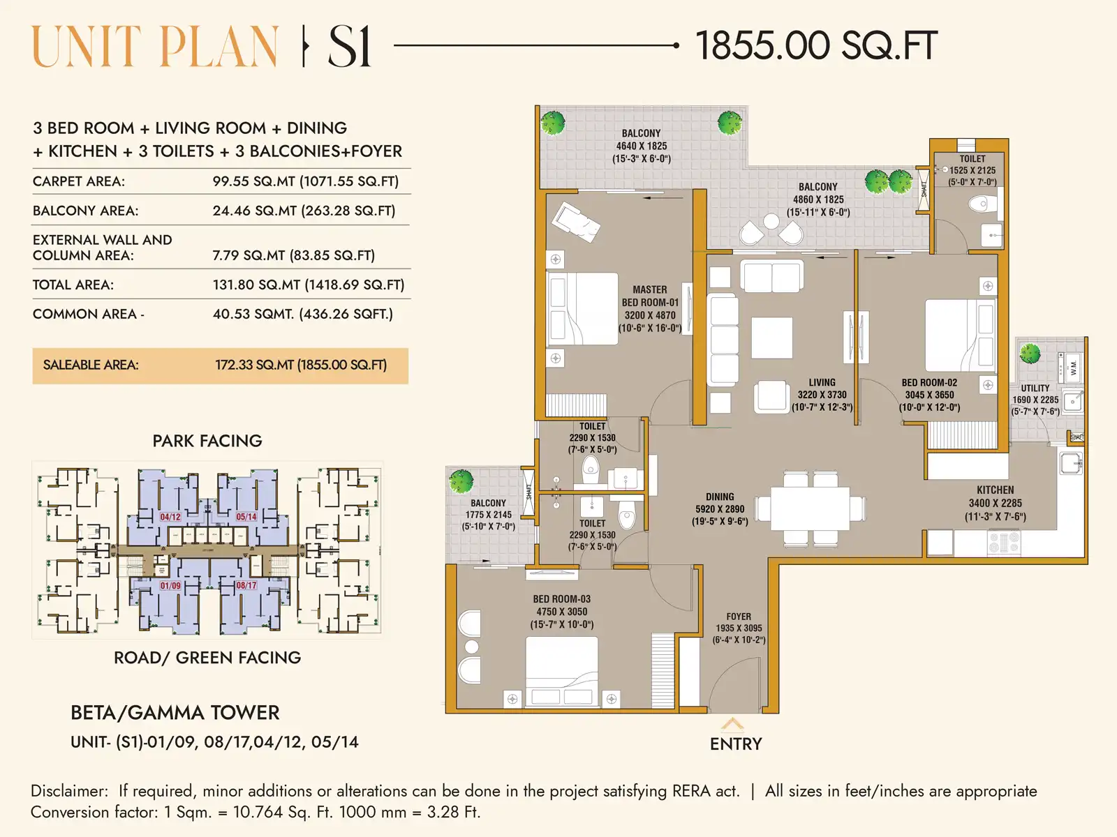 SKA Divine Floor Plan